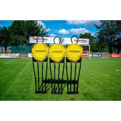 Freistoßmauer - 3er-Set Trainingsdummy - Zusammenklappbar 