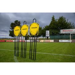 Freistoßmauer Extra Strong - 3er-Set Trainingsdummy - Zusammenklappbar 