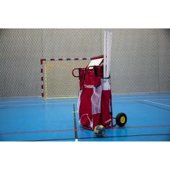 POWERCART  - der ultimative Gerätewagen - Handball rot/weiß 