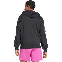 Essentials 3-Streifen French Terry Fullzip Hoodie