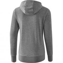 Basic Kapuzensweatjacke Damen