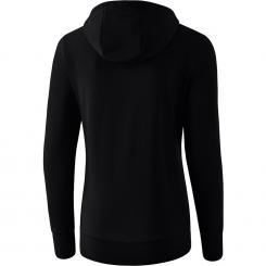 Basic Kapuzensweatjacke Damen