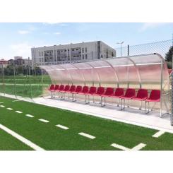 Spielerkabine - Auswechselbank 1 / 3m - 6 Plätze 