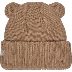 Teddy Bear Ears Cuff Knit Beanie Kinder 