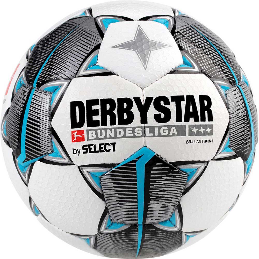 schwarz NEU Derbystar Bundesliga Brillant Mini Fußball weiß 