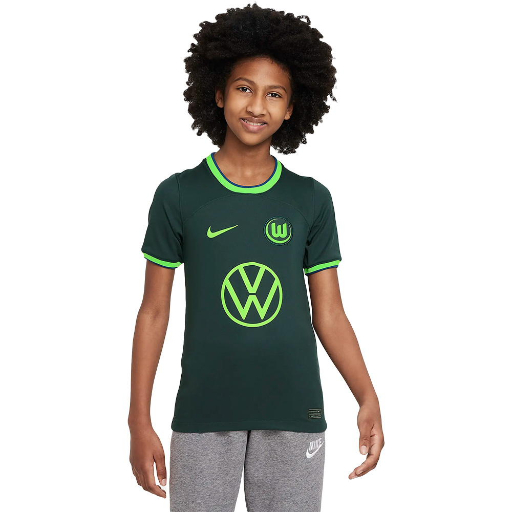 Teamsport Philipp | Nike VfL Wolfsburg Auswärtstrikot 2022/2023 Kinder S  DM2187-365 | günstig online kaufen