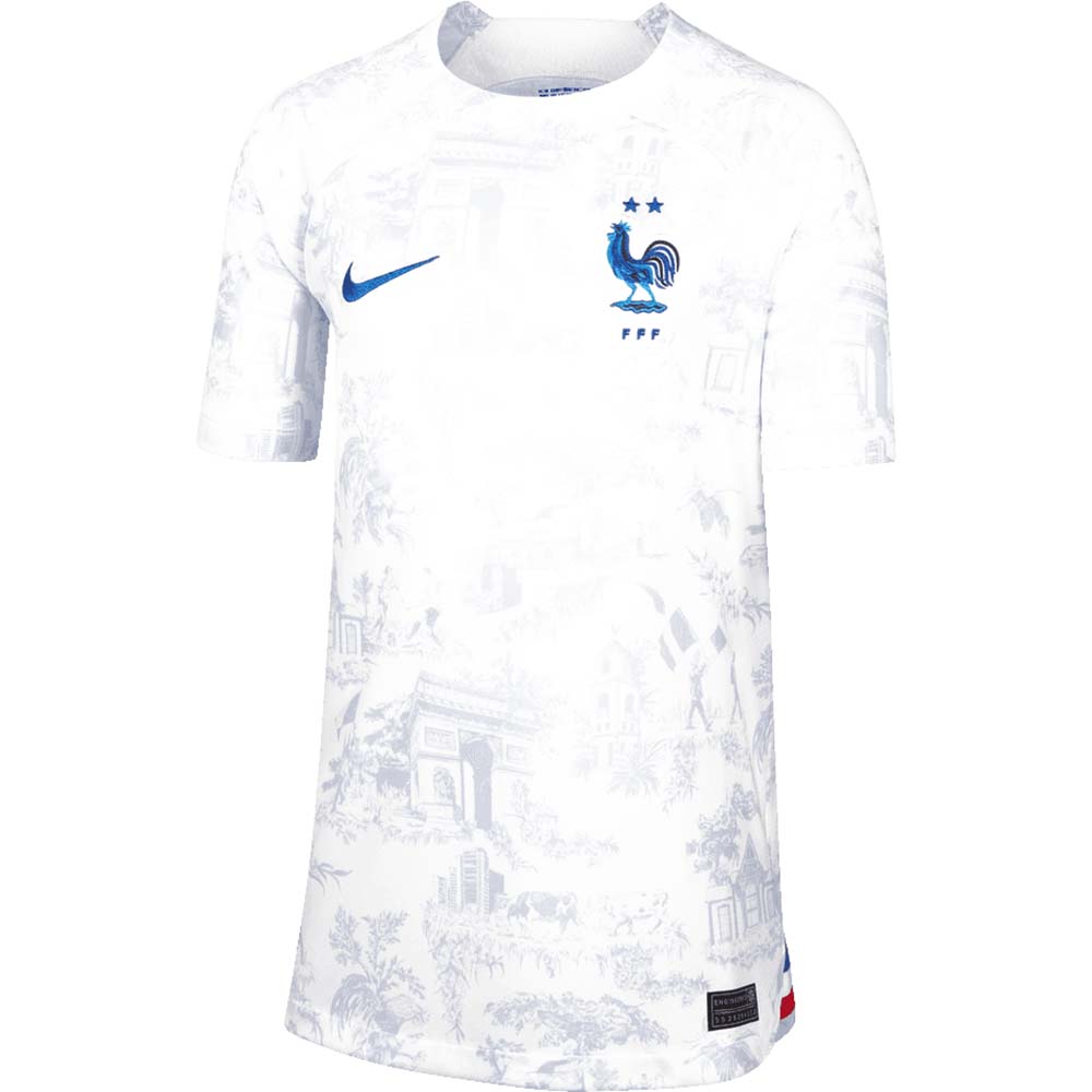 Teamsport Philipp | Nike Frankreich Auswärtstrikot 2022/2023 Kinder XS  DN0832-100 | günstig online kaufen