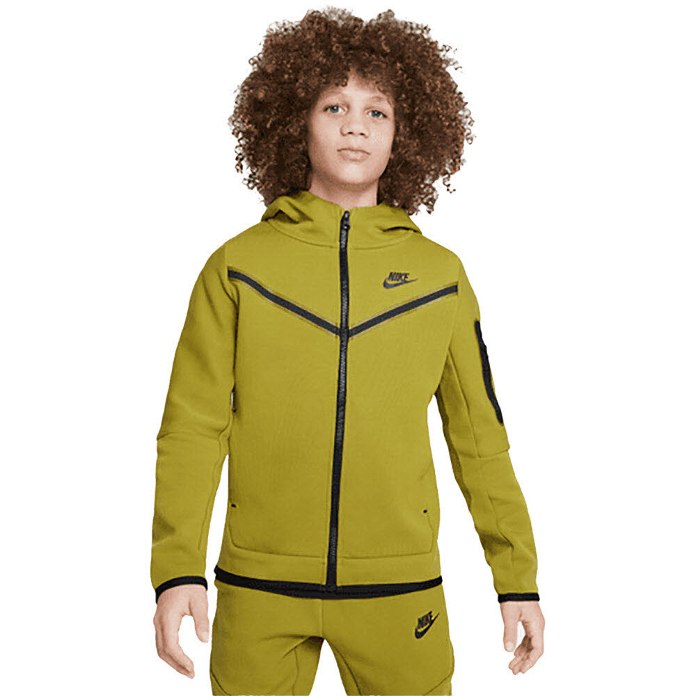 Teamsport Philipp | Nike Tech Fleece Full-Zip Hoodie Kinder CU9223/390 |  günstig online kaufen